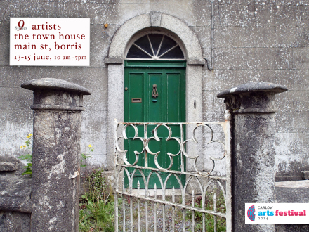 9 Stones Exhibition at ‘Borris Town House’ during Borris House Festival of Writing and Ideas 13-15 June